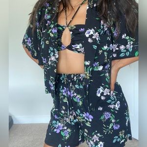 AFRM Noir Spring Bouquet Ensemble